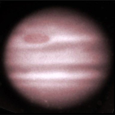 photo of Jupiter taken in 1890 at the Lick Observatory